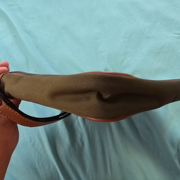 Dunhill Army Green Canvas Men's Bag - Picture 4 of 10